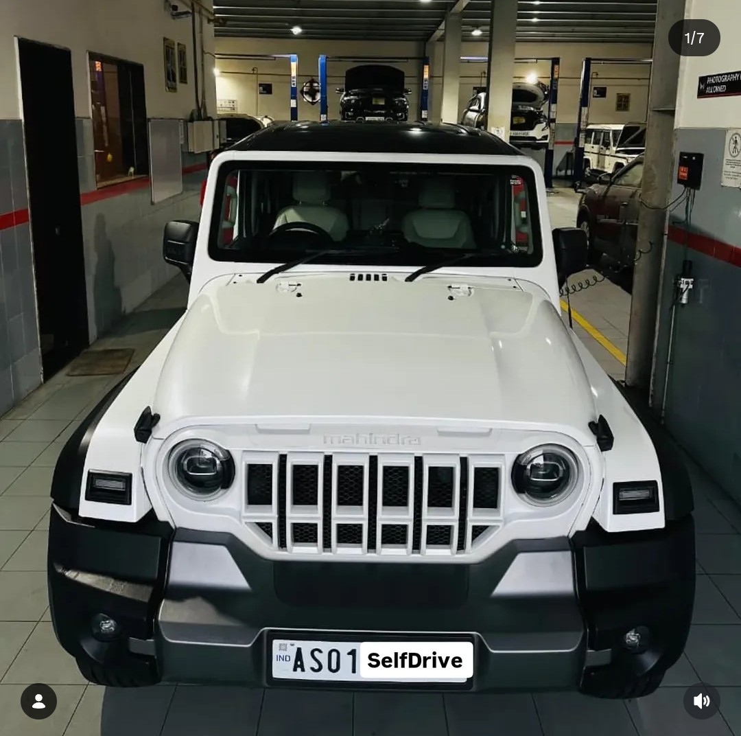 Mahindra Thar Roxx self-drive rental